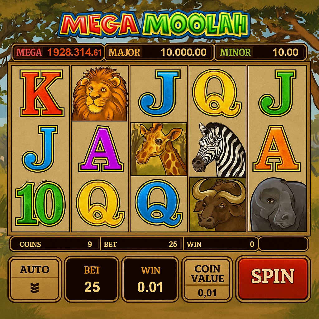 MillionerCasino - Mega Moolah Slot Game